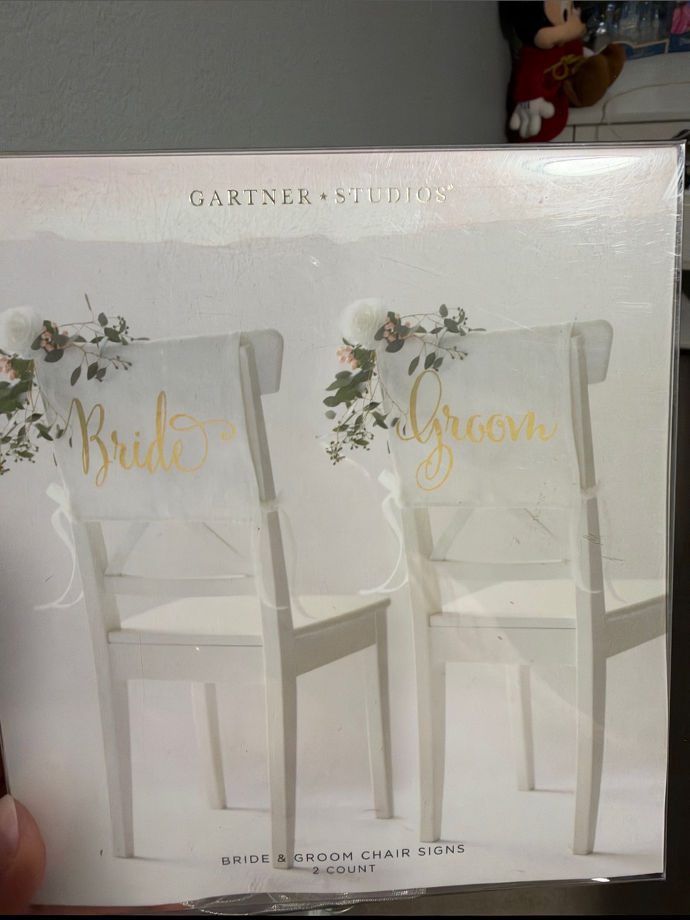 Chair cover signs